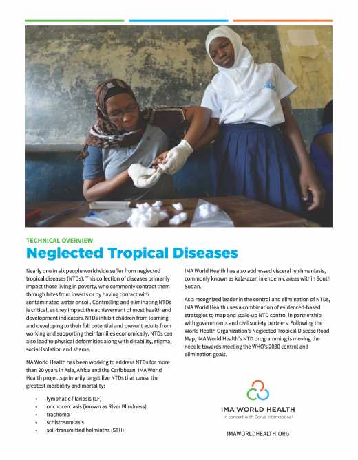 Neglected Tropical Diseases: Technical Overview 