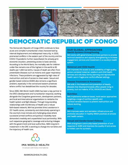 Democratic Republic of Congo (DRC) Country Overview