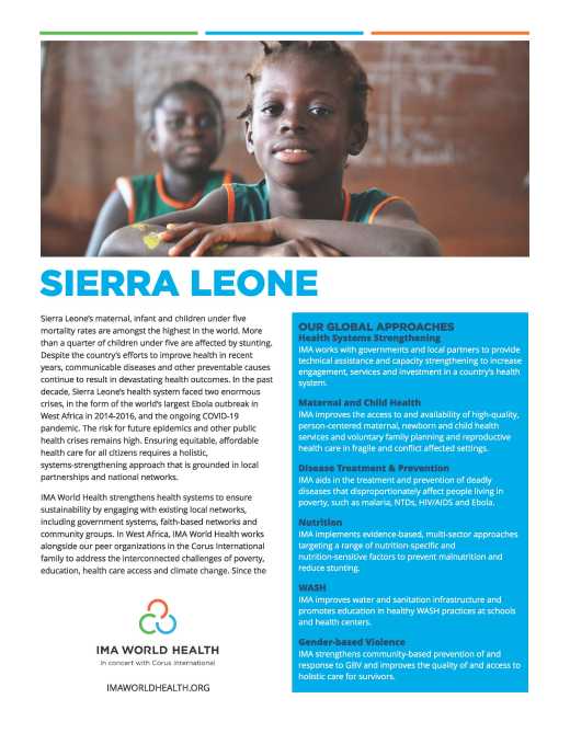 Sierra Leone Country Overview