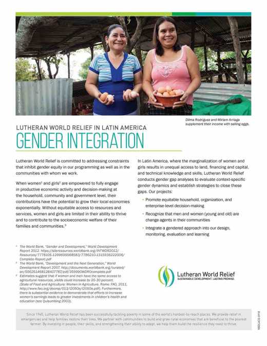 Gender Integration in Latin America